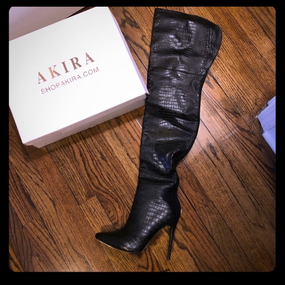Akira Thigh Boots